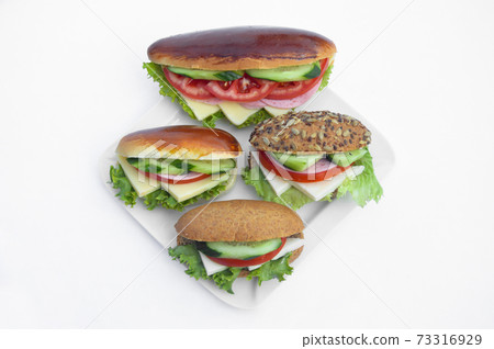 Homemade and delicious looking cheese sandwich, worthy of a full mouth Homemade and delicious looking cheese sandwich, worthy of a full mouth 73316929