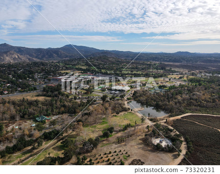 Aerial view of The East Canyon Area of Escondido Aerial view of The East Canyon Area of Escondido 73320231