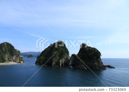 伊豆半島西伊豆海岸線 73323069