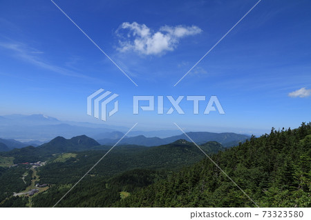 Scenery from Mt. Yokote, Shibu-toge Scenery from Mt. Yokote, Shibu-toge 73323580