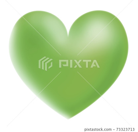 Matcha three-dimensional heart background white There are other colors Matcha three-dimensional heart background white There are other colors 73323713