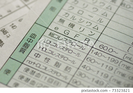 血脂（膽固醇，中性脂肪） 73323821