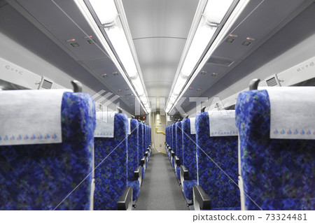 Ordinary train Green car E531 series 2nd floor seat Ordinary train Green car E531 series 2nd floor seat 73324481