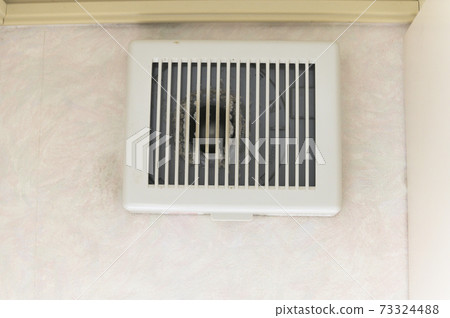 Ventilation fan before cleaning 73324488