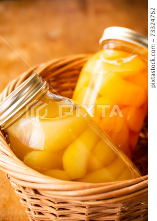 Homemade compote of pear and apple Homemade compote of pear and apple 73324762