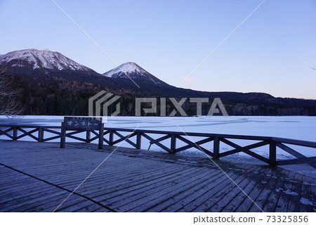 Scenery of Hokkaido Onneto in the evening 73325856