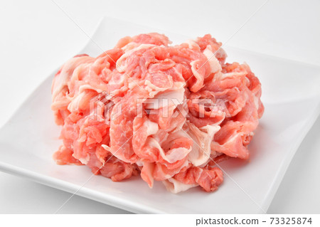 豬肉切肉 73325874