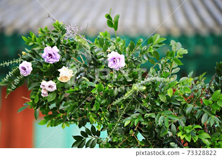 Landscape with roses, Landscape with roses, 73328822