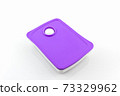 Purple Plastic box package. 73329962