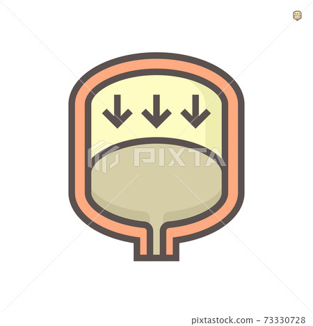 Pressure tank vector icon. 73330728