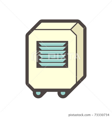 Air conditioner portable type icon. Air conditioner portable type icon. 73330734