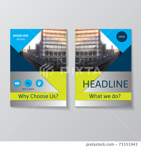 Abstract brochure design template Abstract brochure design template 73331943