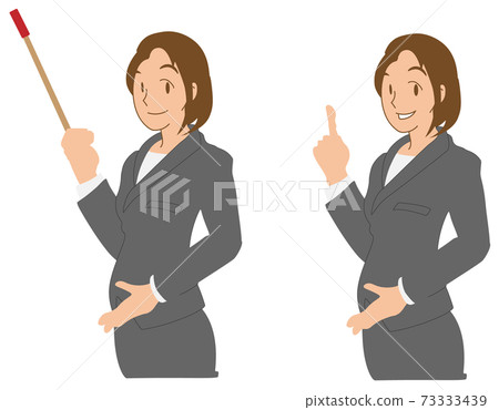 指示棒指向和解釋業務女人集 指示棒指向和解釋業務女人集 73333439
