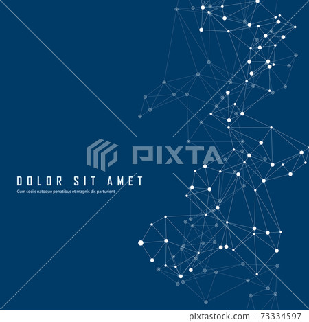Connection abstract design. Art vector... - Stock Illustration ...