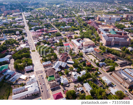 Aerial view of Yegoryevsk 73335088