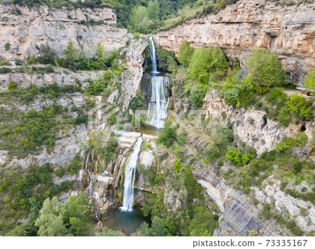 Image of waterfall on Sant Miquel del Fai 73335167