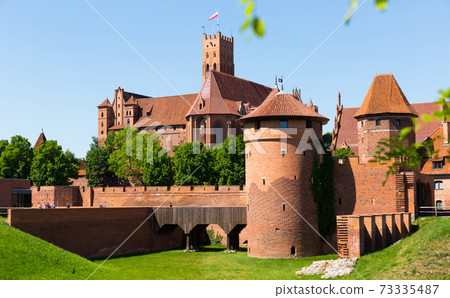 Malbork Castle is historical heritage 73335487