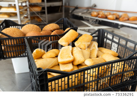 Different assortment of bread and bakery products Different assortment of bread and bakery products 73336291