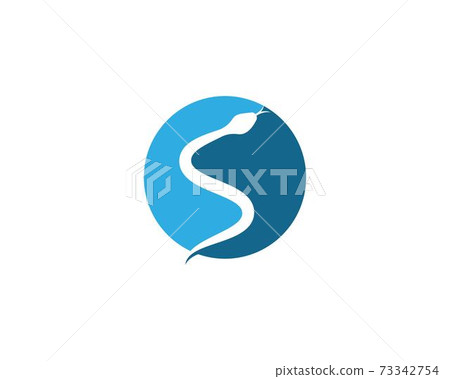Snake logo vector 73342754