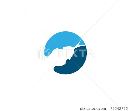 Snake logo vector 73342755