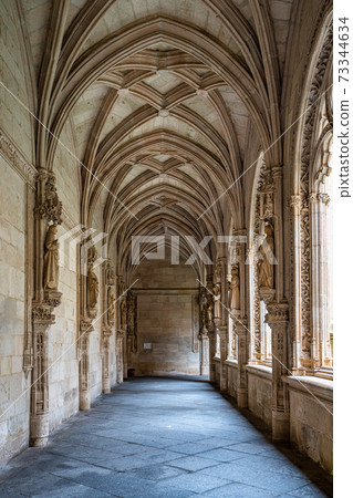 Monastery of San Juan de los Reyes in the Old city of Toledo, Spain 73344634