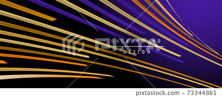 Abstract colorful lines vector background. Internet, big data and technology connections concept, abstract template Abstract colorful lines vector background. Internet, big data and technology connections concept, abstract template 73344861