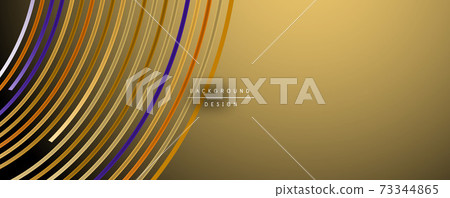 Abstract colorful lines vector background. Internet, big data and technology connections concept, abstract template Abstract colorful lines vector background. Internet, big data and technology connections concept, abstract template 73344865