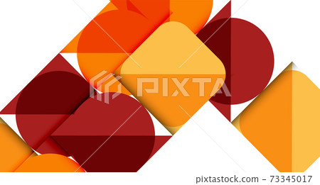Simple circles and triangles abstract background. Vector illustration for covers, banners, flyers and posters and other designs Simple circles and triangles abstract background. Vector illustration for covers, banners, flyers and posters and other designs 73345017