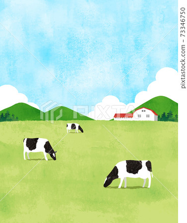 Ranch watercolor pale color 73346750