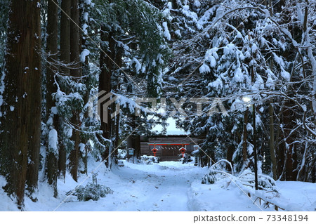 World Heritage Winter Hiraizumi Chusonji World Heritage Winter Hiraizumi Chusonji 73348194