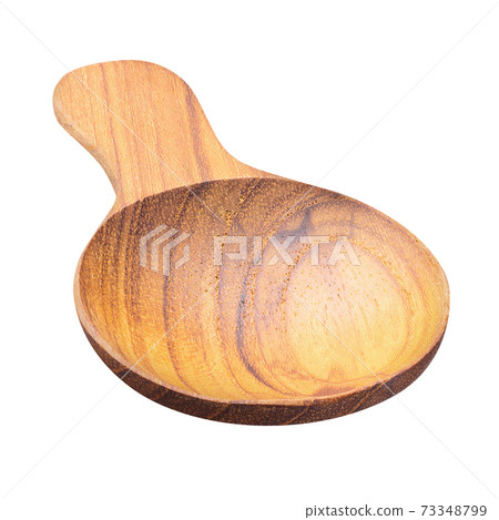Wooden Spoon isolated on a white background Wooden Spoon isolated on a white background 73348799
