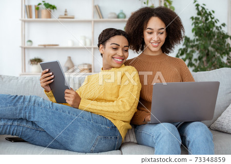 Social media, freelance, modern shopping and blogging in spare time Social media, freelance, modern shopping and blogging in spare time 73348859
