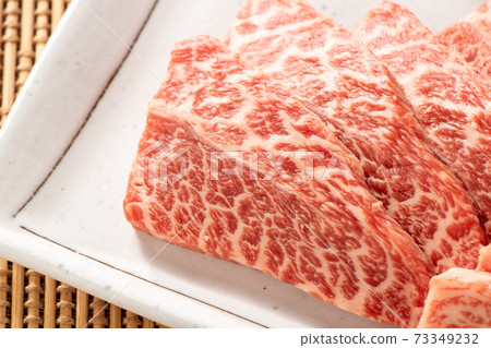 Misuji,被認為是牛肉的稀有部分(用於國產牛肉烤肉)。 Misuji,被認為是牛肉的稀有部分(用於國產牛肉烤肉)。 73349232