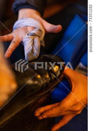 鞋油皮革鞋鞋有樂町銀座復古懷舊光澤鞋腳清潔布指尖 鞋油皮革鞋鞋有樂町銀座復古懷舊光澤鞋腳清潔布指尖 73351282