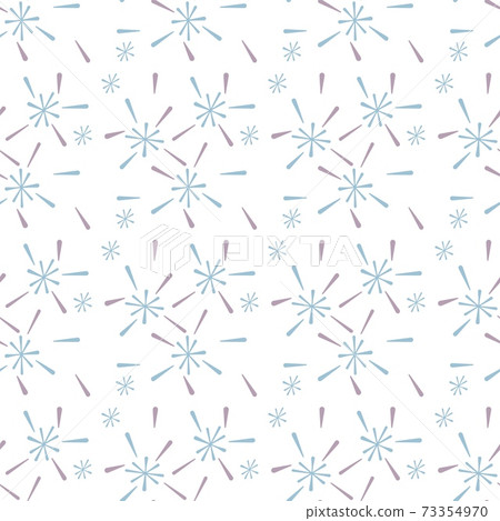 Seamless pattern of snowflakes on a transparent background. Seamless pattern of snowflakes on a transparent background. 73354970