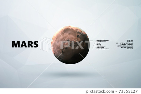 Mars. Minimalistic style 73355127