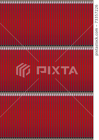 Pattern of pink pencils. Pattern of pink pencils. 73357226