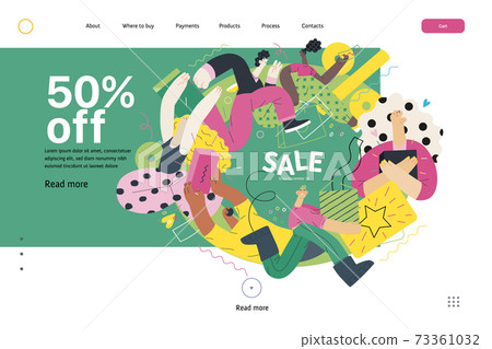 Discounts, sale, promotion, web template Discounts, sale, promotion, web template 73361032