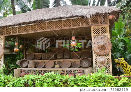 肖多爾·巴黎（Shodol Paris），位於孟加拉國達卡市郊的一家民間博物館，那裡是一間傳統工藝品的小屋 73362319