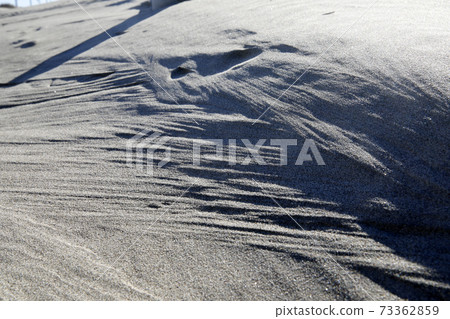 Pattern of sand dunes Chihama sand dunes Pattern of sand dunes Chihama sand dunes 73362859