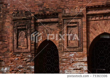 孟加拉國達卡古城,Sional Gao,歷史悠久的戈爾迪·莫斯吉特,一座舊磚建築 孟加拉國達卡古城,Sional Gao,歷史悠久的戈爾迪·莫斯吉特,一座舊磚建築 73363306