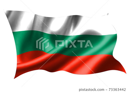 Bulgaria flag silk icon Bulgaria flag silk icon 73363442