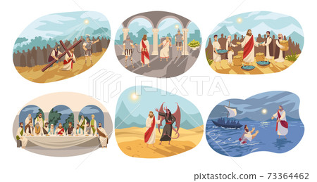 Religion, christianity, Bible set concept 73364462