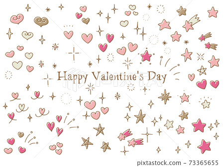 Valentine hand drawn illustration Valentine hand drawn illustration 73365655