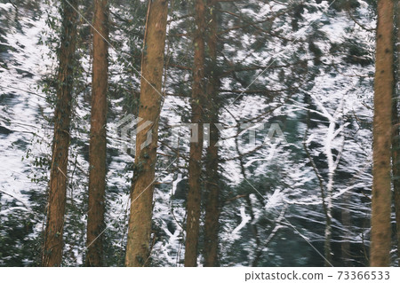 Image material of snowy mountain 73366533