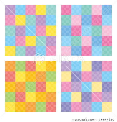 Check pattern pastel - Stock Illustration [73367139] - PIXTA