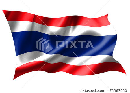 Thai flag silk icon - Stock Illustration [73367930] - PIXTA