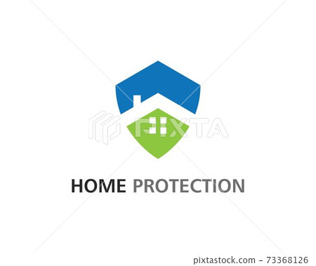 Home protection logo vector Home protection logo vector 73368126