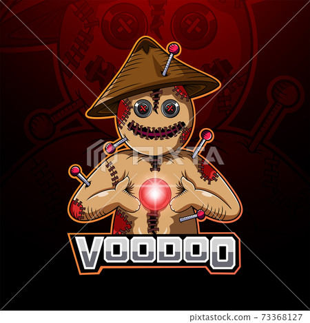 Voodoo esport mascot logo design Voodoo esport mascot logo design 73368127
