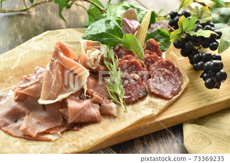 薩拉米香腸拼盤 73369235